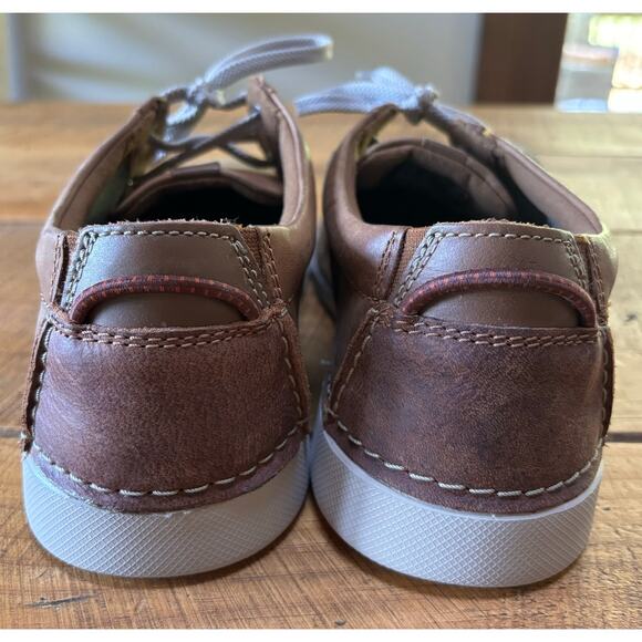 Clarks‎ Gereld Low Lace-Up Shoes Brown Extreme Comfort Mens Size 9.5 - Picture 4 of 10